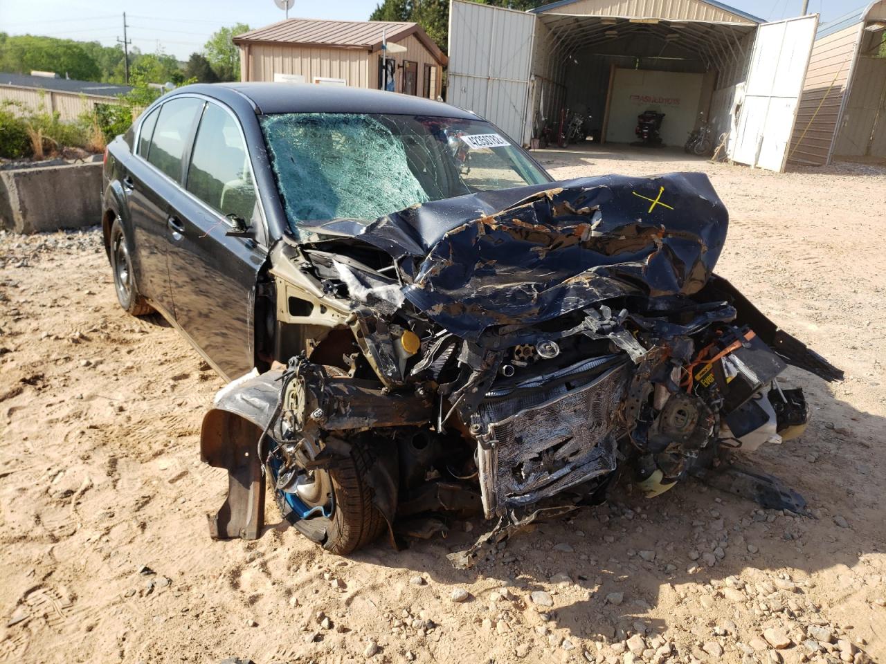 SUBARU LEGACY 2.5 2011 with VIN 4S3BMBA68B3213100 - Photo from auction