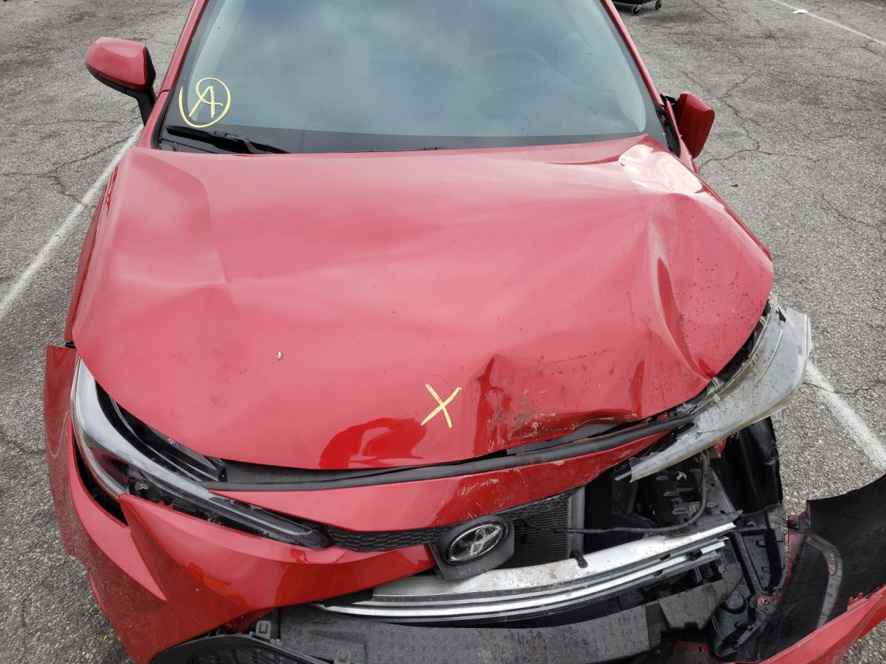 Photo 7 from auction – 2021 TOYOTA COROLLA LE with VIN JTDEPMAE1MJ154896