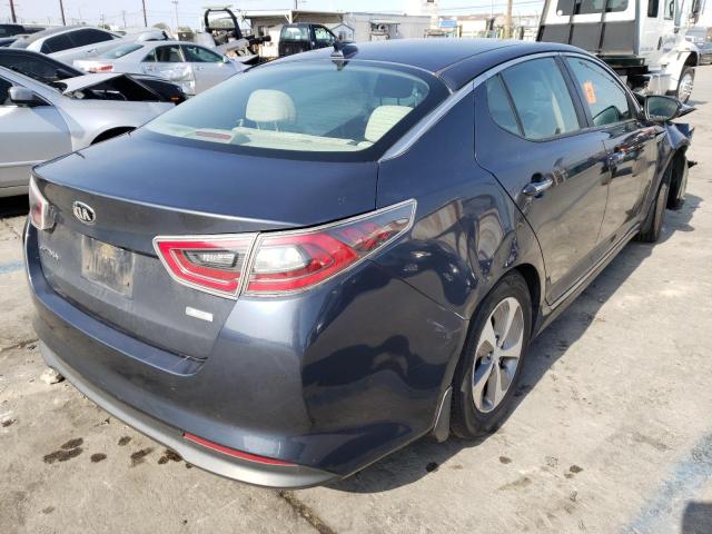Photo 4 from auction – 2014 KIA OPTIMA HYB with VIN KNAGM4AD4E5066764