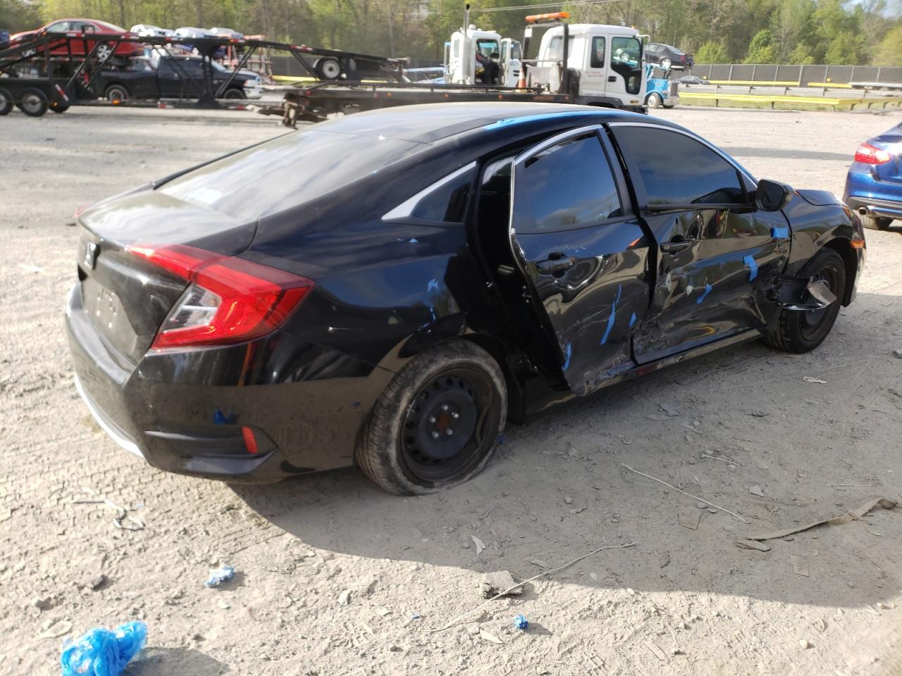 Photo 9 from auction – 2019 HONDA CIVIC LX with VIN 2HGFC2F63KH590414