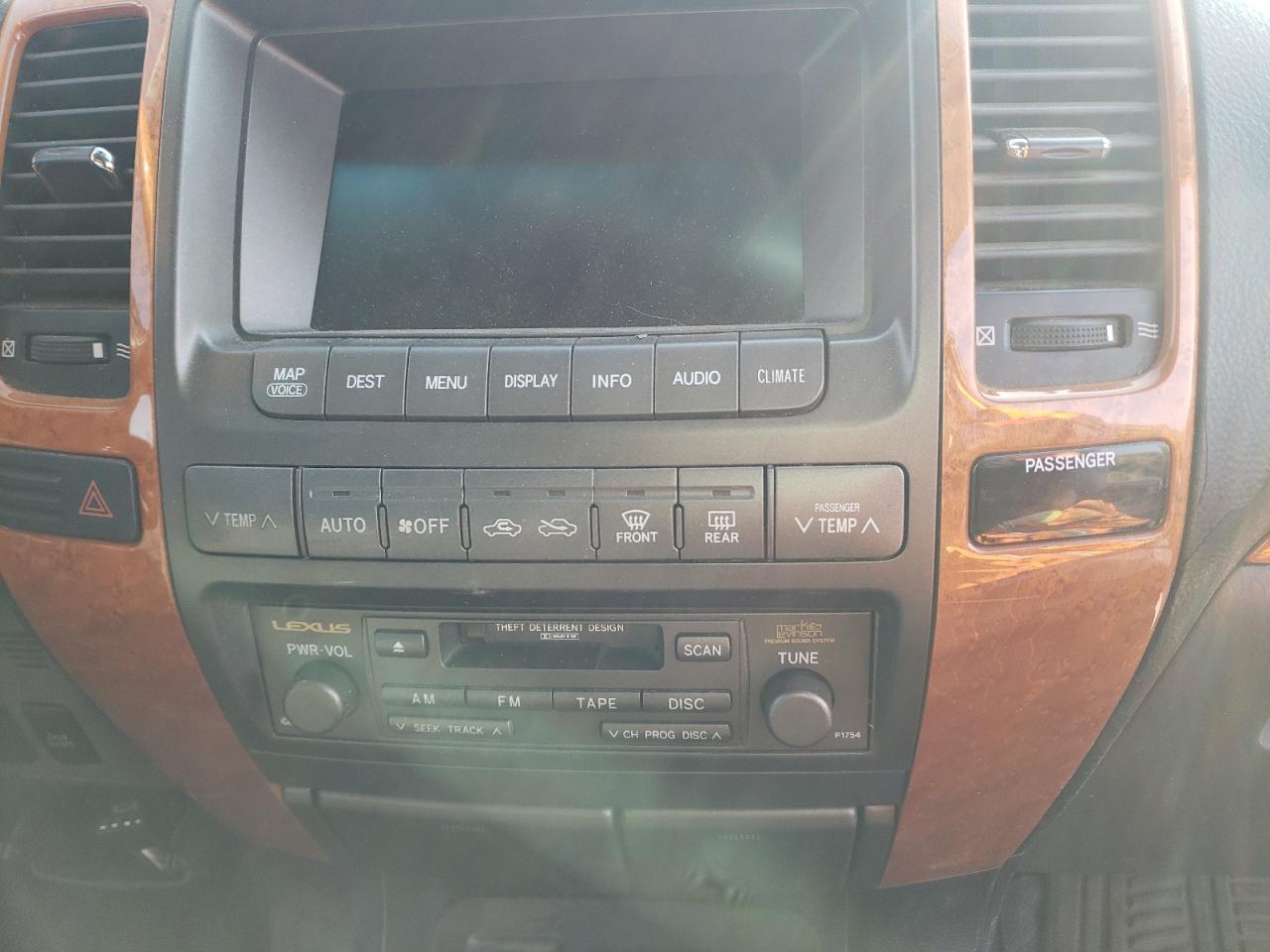 Photo 9 from auction – 2006 LEXUS GX 470 with VIN JTJBT20X060106589