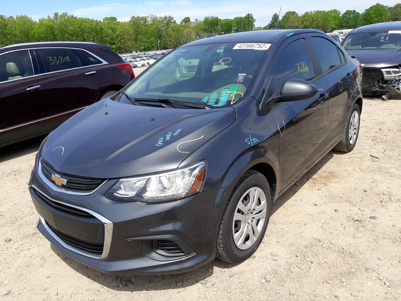 Photo 2 from auction – 2017 CHEVROLET SONIC LS with VIN 1G1JB5SH8H4139997