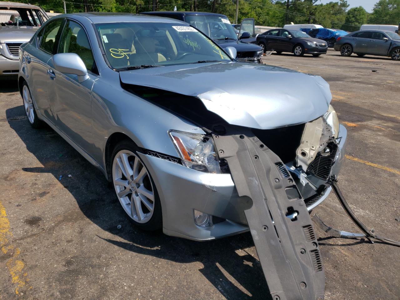 LEXUS IS 250 2007 with VIN JTHBK262972040601 - Photo from auction