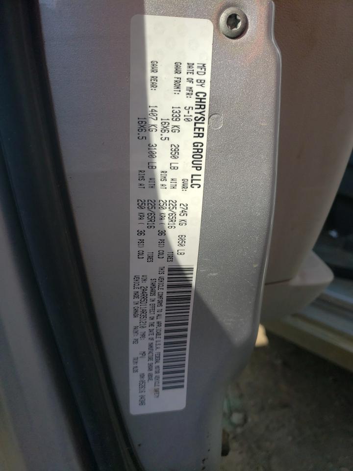 Photo 10 from auction – 2010 CHRYSLER TOWN & COU with VIN 2A4RR5D11AR351210
