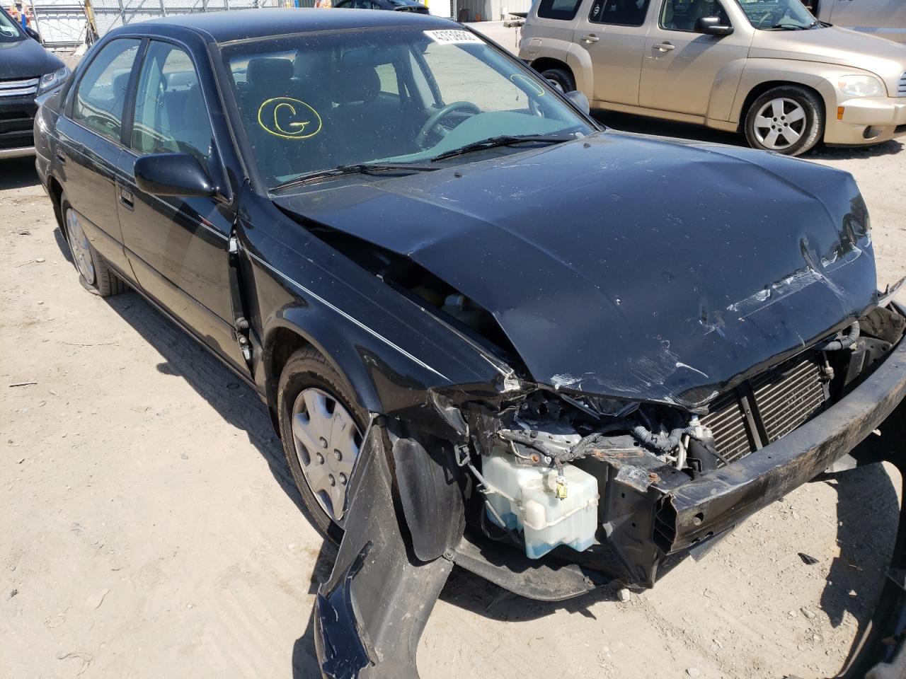 TOYOTA CAMRY CE 2000 with VIN 4T1BG22K1YU952875 - Photo from auction