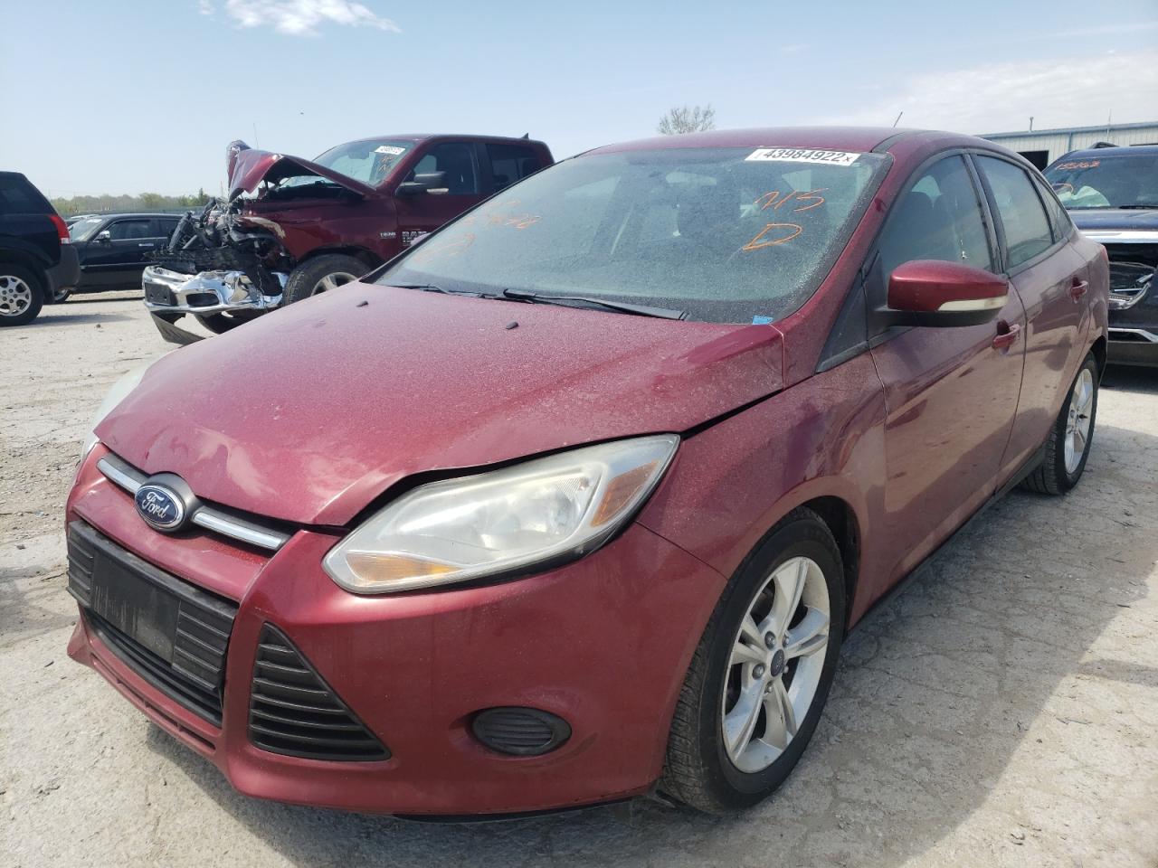 Photo 2 from auction – 2014 FORD FOCUS SE with VIN 1FADP3F29EL324678
