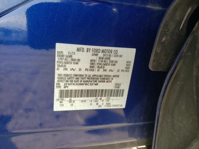 Photo 10 from auction – 2015 FORD EDGE SE with VIN 2FMTK3G96FBC32148