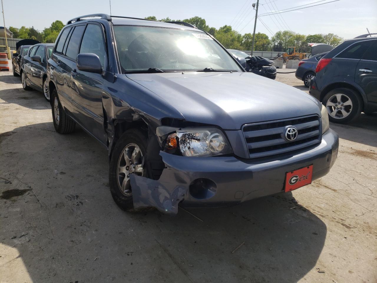 TOYOTA HIGHLANDER 2006 с VIN JTEGP21A460115217 - Фото с аукциона