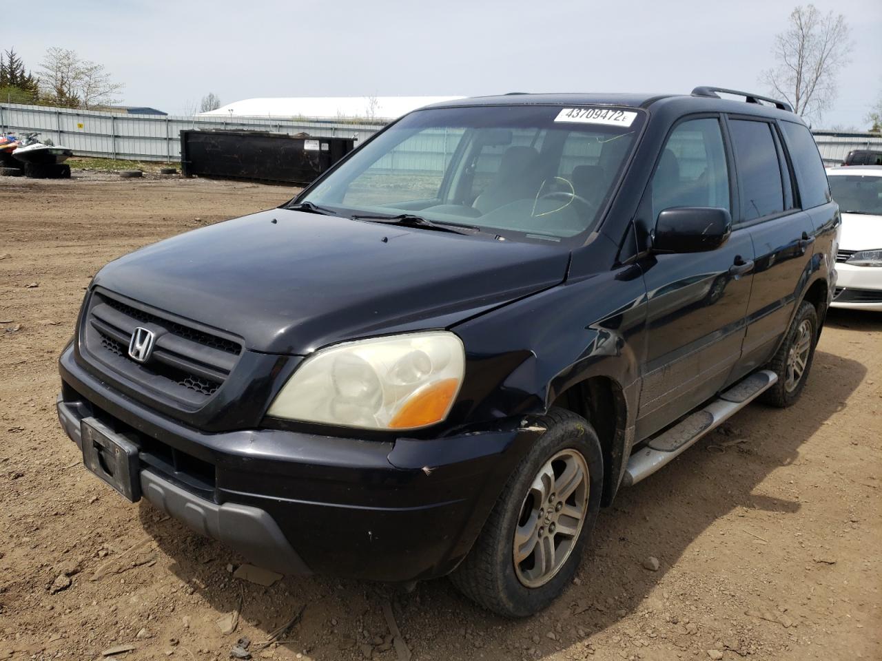 Photo 2 from auction – 2005 HONDA PILOT EXL with VIN 5FNYF18575B029253