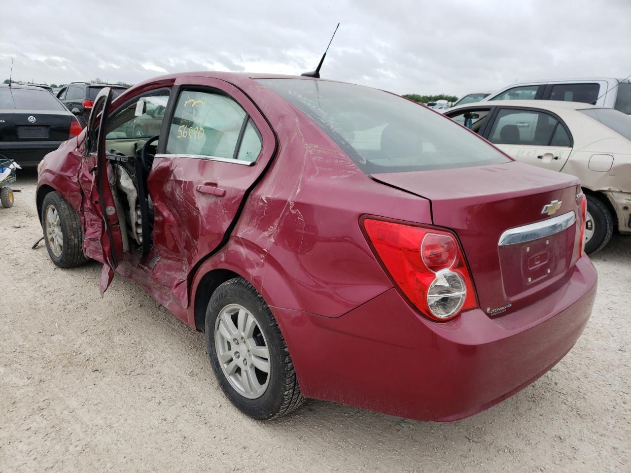 Photo 3 from auction – 2014 CHEVROLET SONIC LT with VIN 1G1JC5SH1E4130745