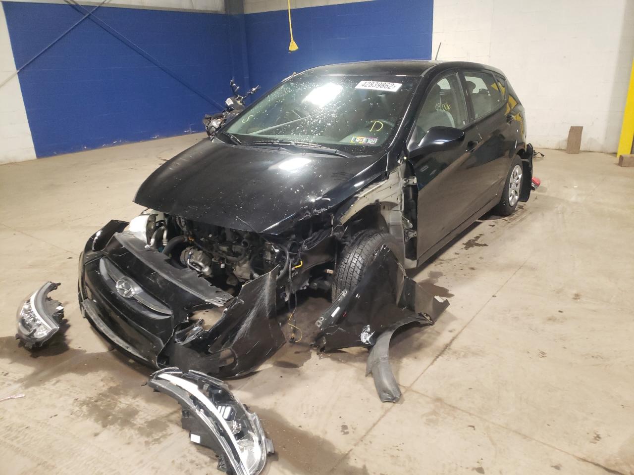 Photo 2 from auction – 2017 HYUNDAI ACCENT SE with VIN KMHCT5AE9HU307789