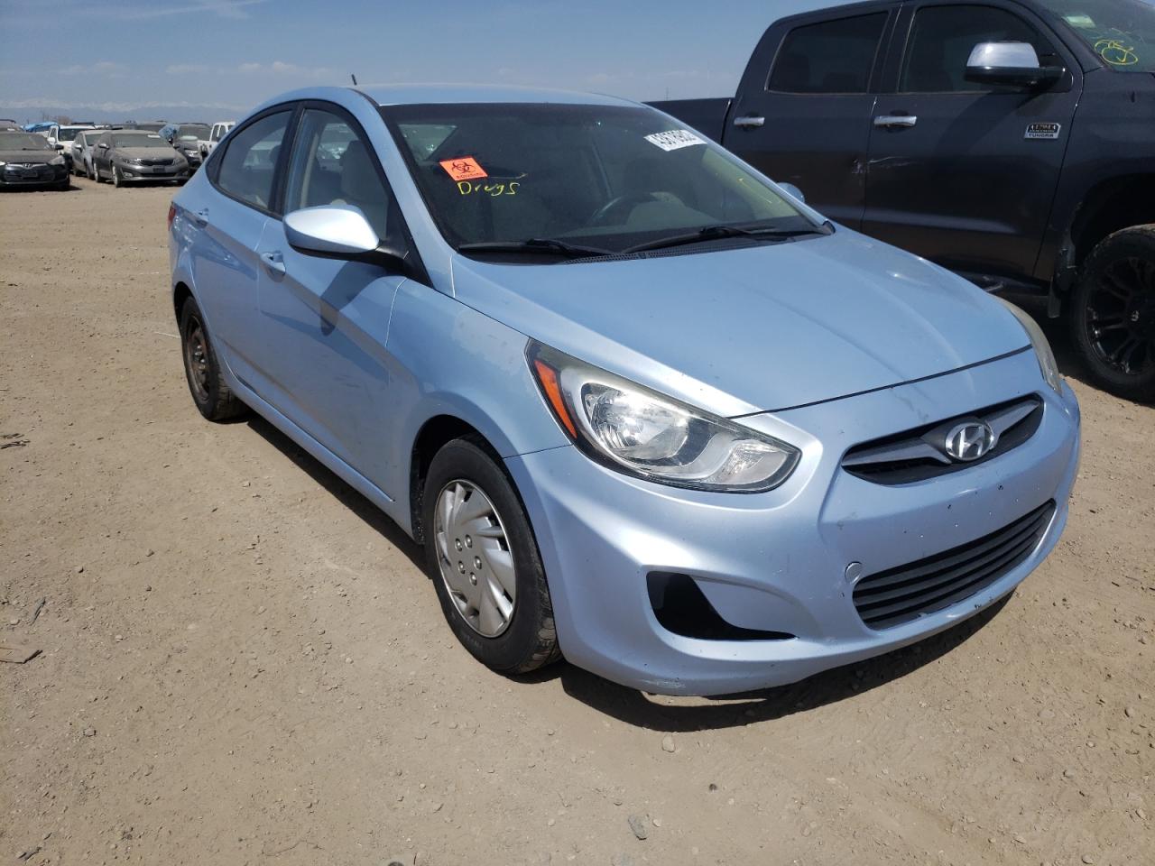 HYUNDAI ACCENT GLS 2012 with VIN KMHCT4AE1CU188803 - Photo from auction