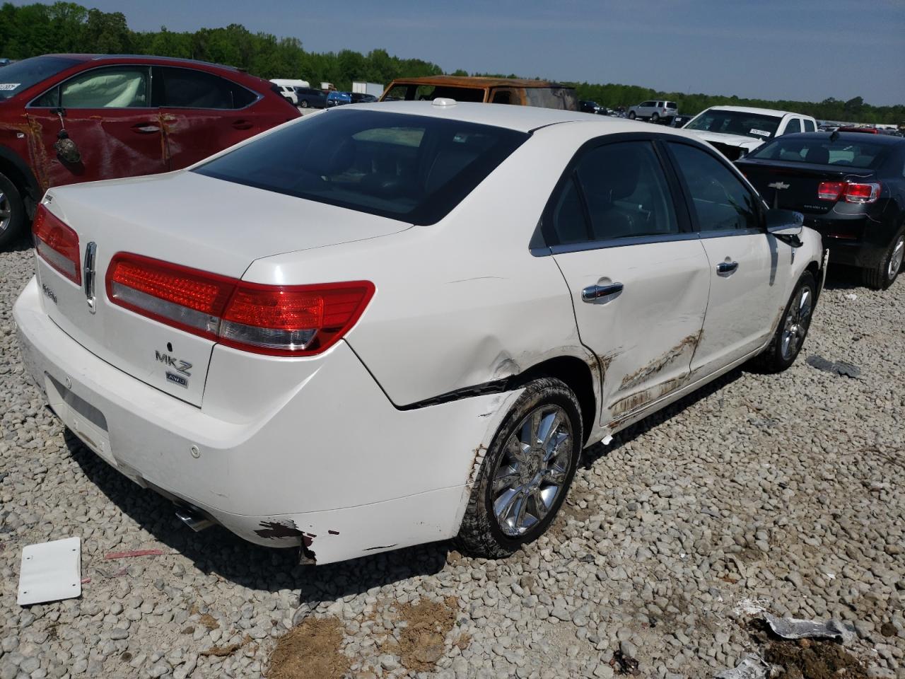 Photo 4 from auction – 2012 LINCOLN MKZ with VIN 3LNHL2JC9CR802724