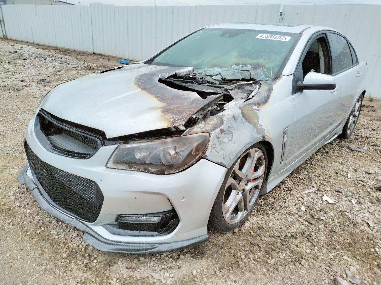 Photo 2 from auction – 2017 CHEVROLET SS with VIN 6G3F25RW4HL300937