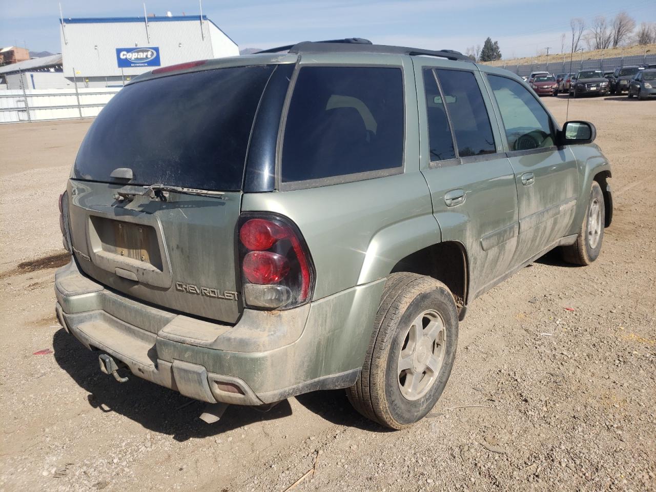 Photo 4 from auction – 2004 CHEVROLET TRAILBLAZE with VIN 1GNDT13S042396511