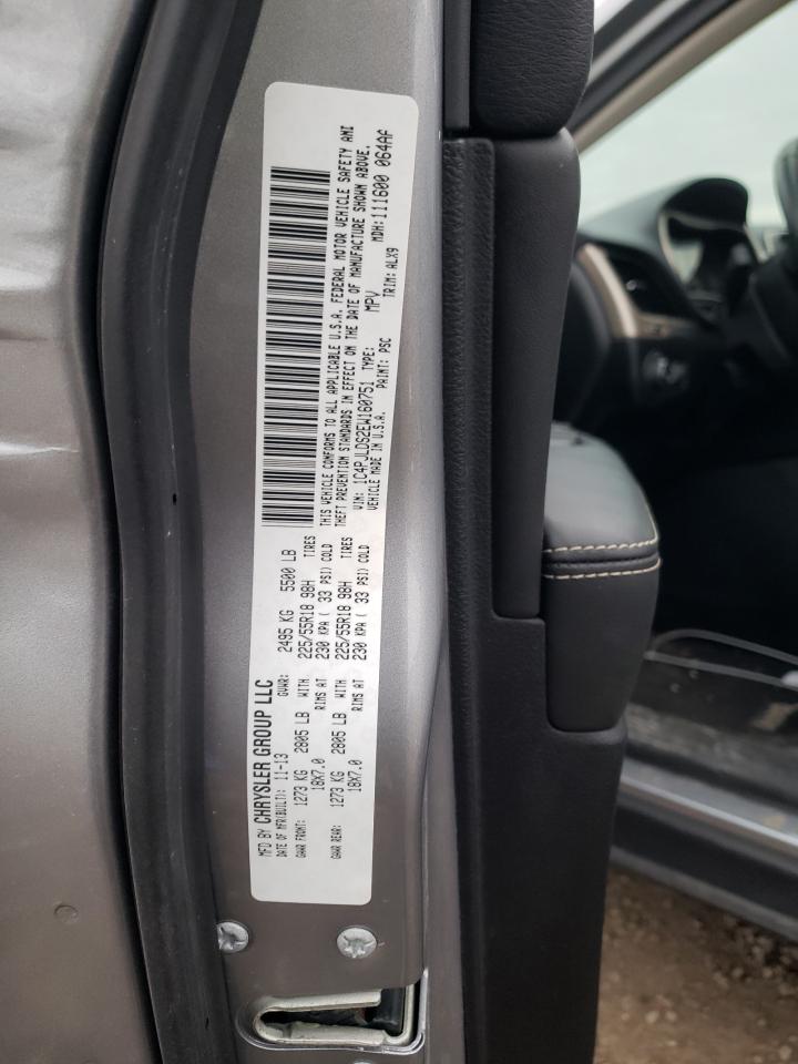 Photo 10 from auction – 2014 JEEP CHEROKEE L with VIN 1C4PJLDS2EW160751