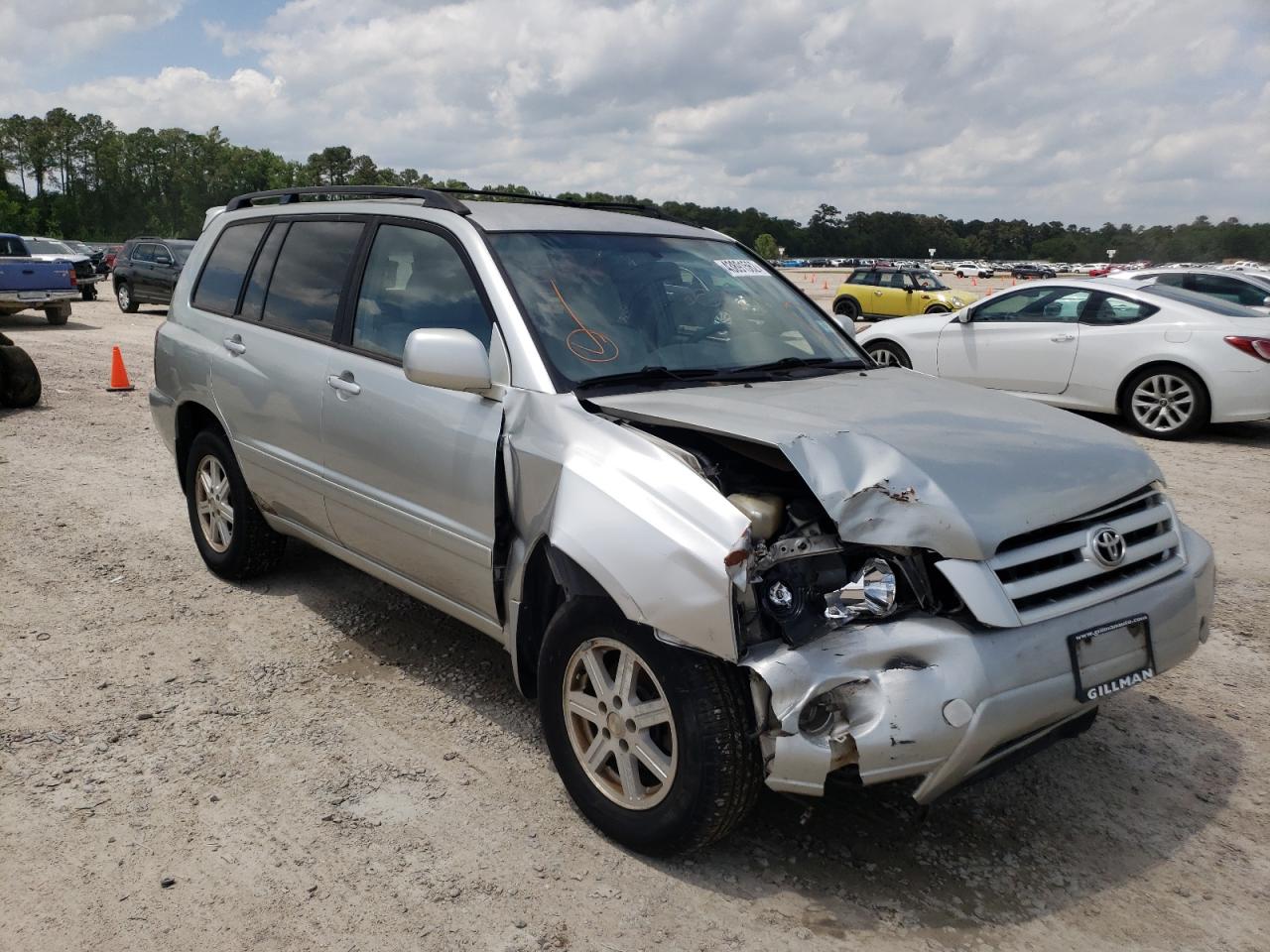 TOYOTA HIGHLANDER 2006 with VIN JTEGP21A560109524 - Photo from auction