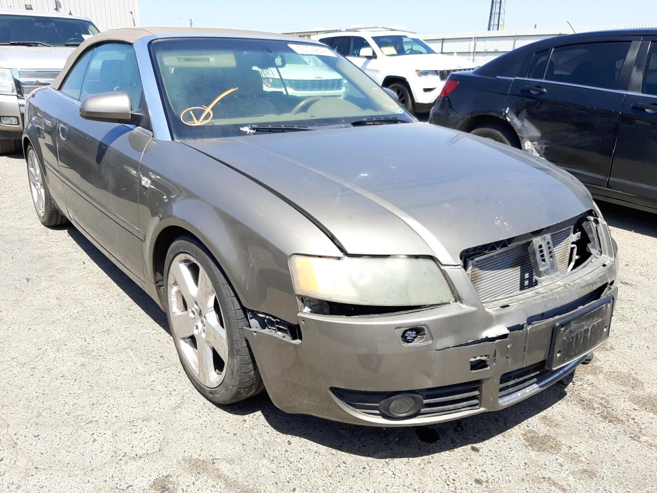 AUDI A4 S-LINE 2006 with VIN WAUBC48H46K011126 - Photo from auction
