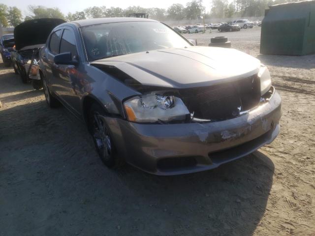 DODGE AVENGER SE 2013 with VIN 1C3CDZABXDN718769 - Photo from auction