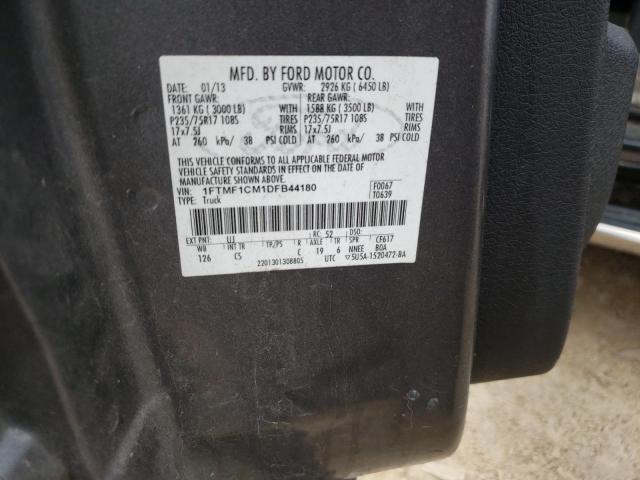 Photo 10 from auction – 2013 FORD F150 with VIN 1FTMF1CM1DFB44180