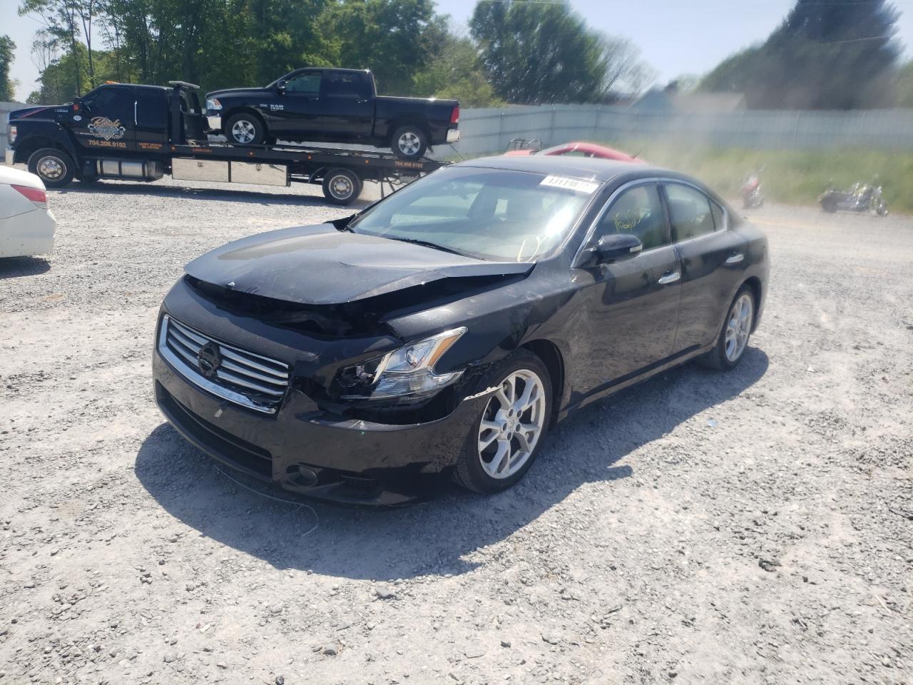 Photo 2 from auction – 2012 NISSAN MAXIMA S with VIN 1N4AA5AP5CC870264