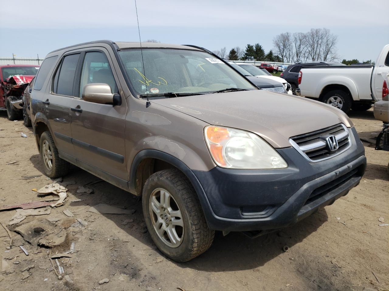 HONDA CR-V EX 2003 with VIN SHSRD78843U160251 - Photo from auction