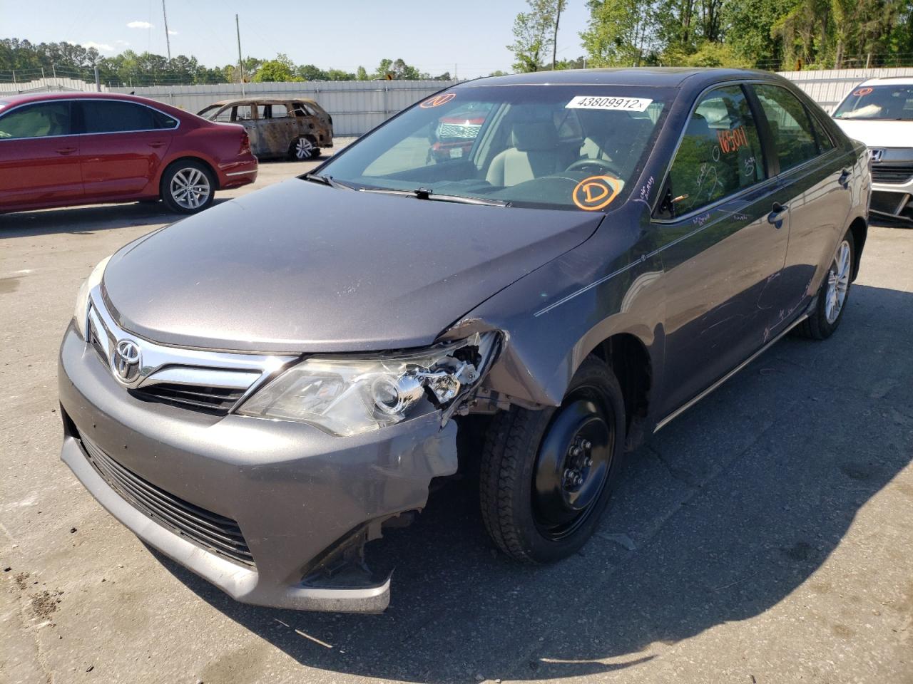 Photo 2 from auction – 2014 TOYOTA CAMRY L with VIN 4T1BF1FK2EU807007