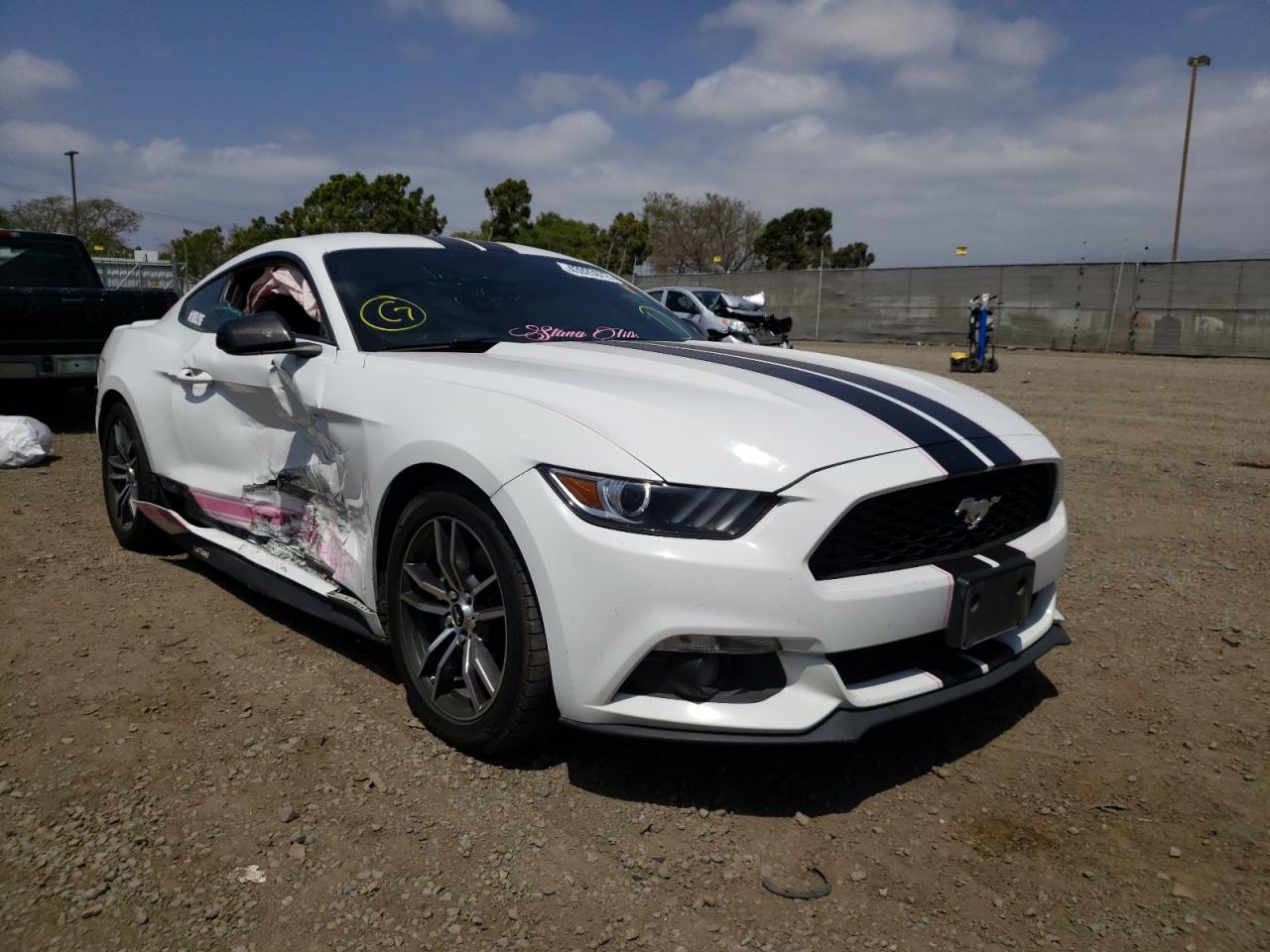 FORD MUSTANG 2017 with VIN 1FA6P8TH7H5259983 - Photo from auction