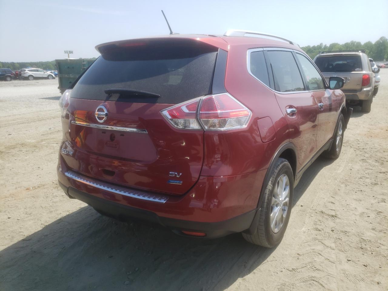 Photo 4 from auction – 2014 NISSAN ROGUE S with VIN 5N1AT2MT6EC859607