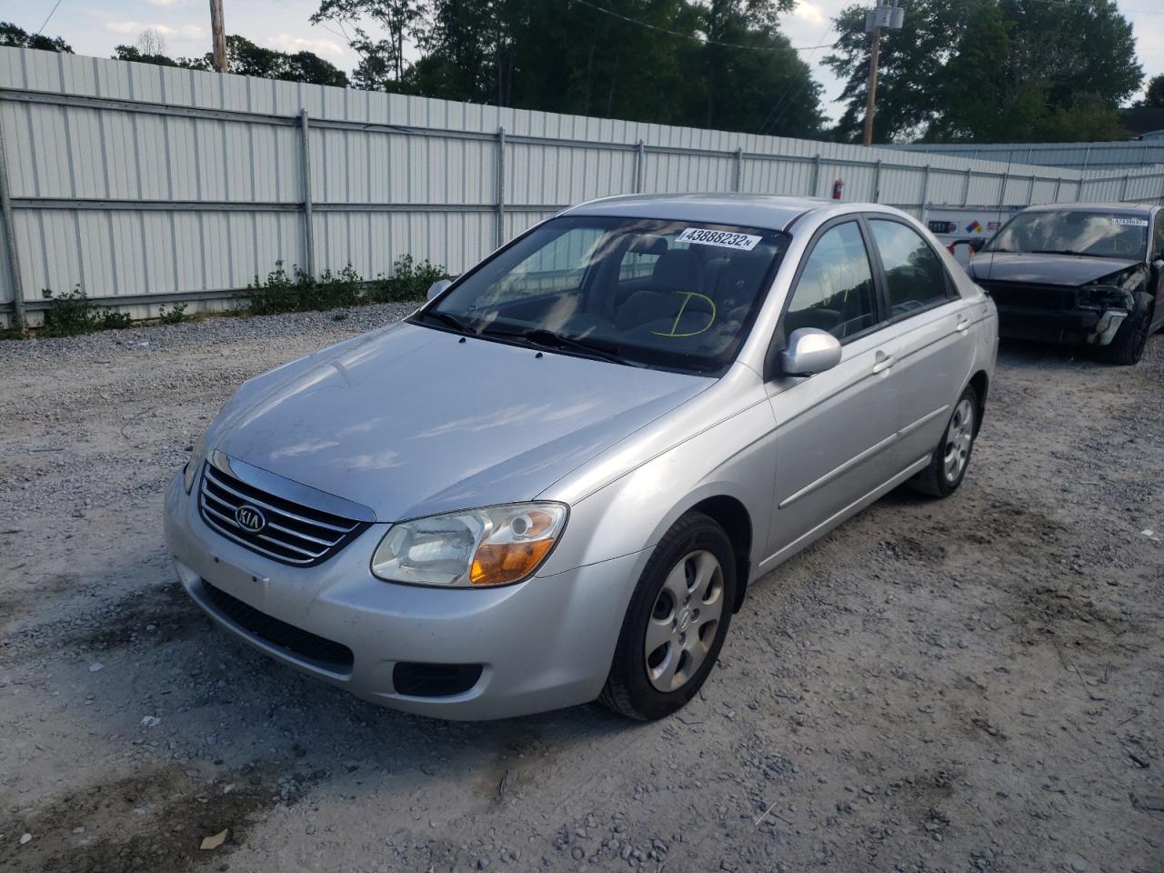 Photo 2 from auction – 2008 KIA SPECTRA EX with VIN KNAFE121885562599