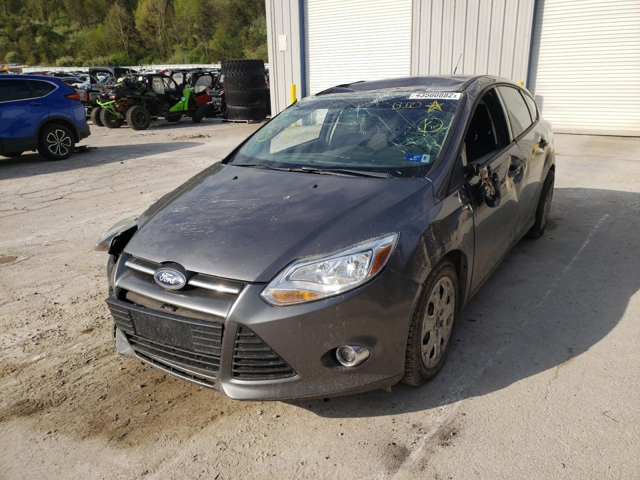 Photo 2 from auction – 2012 FORD FOCUS SE with VIN 1FAHP3K28CL377389