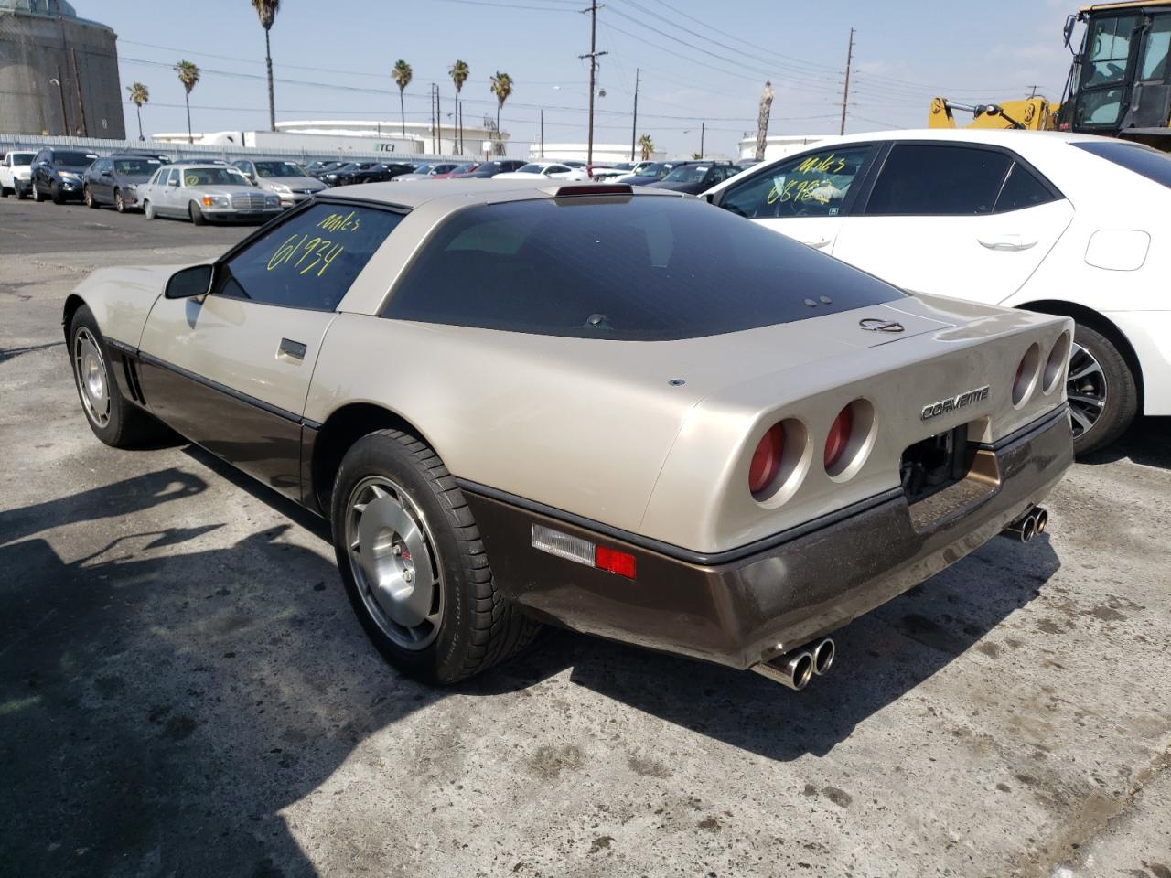 Photo 3 from auction – 1987 CHEVROLET CORVETTE with VIN 1G1YY2181H5107139