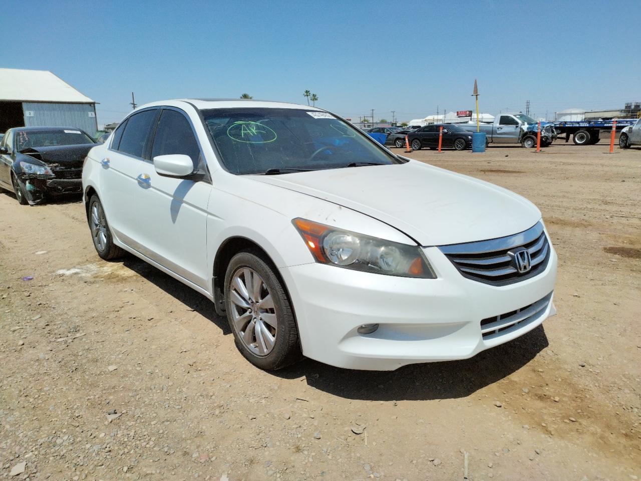 HONDA ACCORD EXL 2012 with VIN 1HGCP3F84CA027547 - Photo from auction