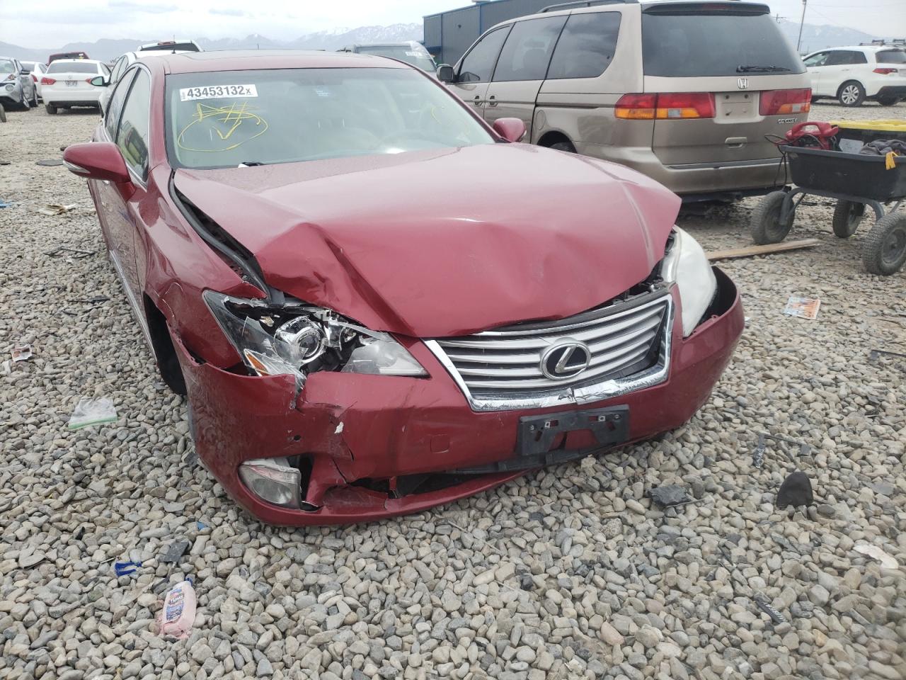 Photo 9 from auction – 2012 LEXUS ES 350 with VIN JTHBK1EG5C2481983