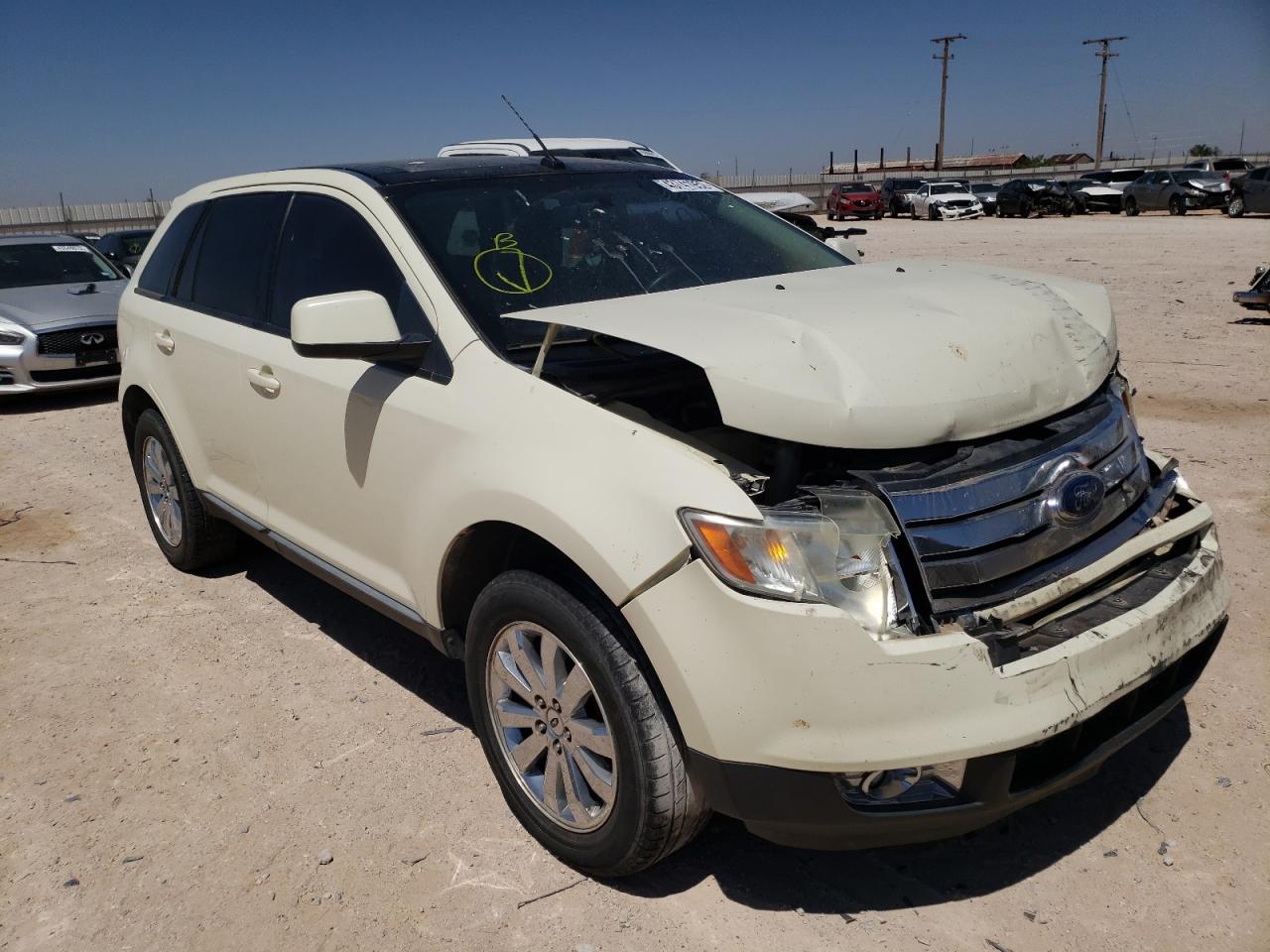 FORD EDGE SEL P 2007 with VIN 2FMDK39C07BB50043 - Photo from auction