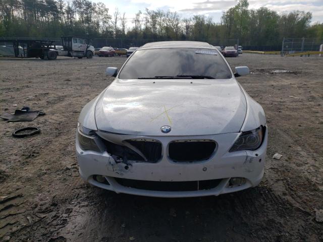 Photo 9 from auction – 2007 BMW 650 with VIN WBAEH13567CR53314