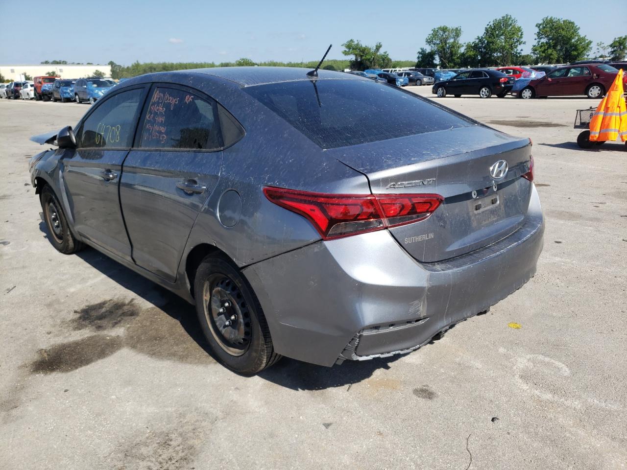 Photo 3 from auction – 2019 HYUNDAI ACCENT SE with VIN 3KPC24A35KE054153