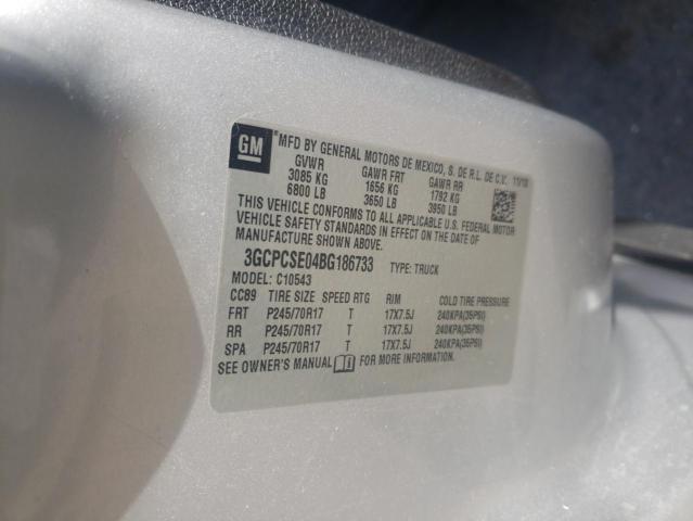 Photo 10 from auction – 2011 CHEVROLET SILVERADO with VIN 3GCPCSE04BG186733