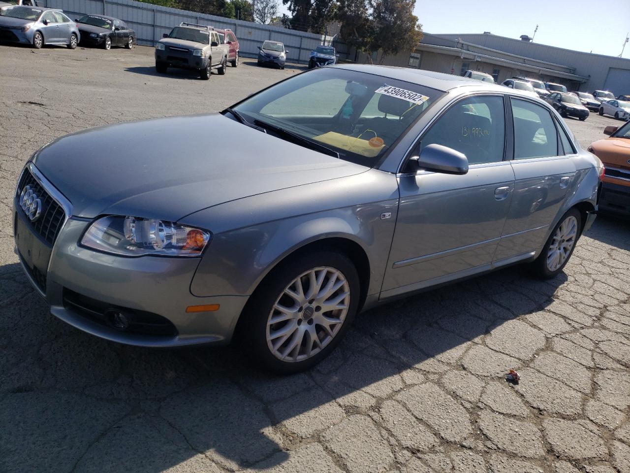 Photo 2 from auction – 2008 AUDI A4 2.0T QU with VIN WAUDF78E08A169916