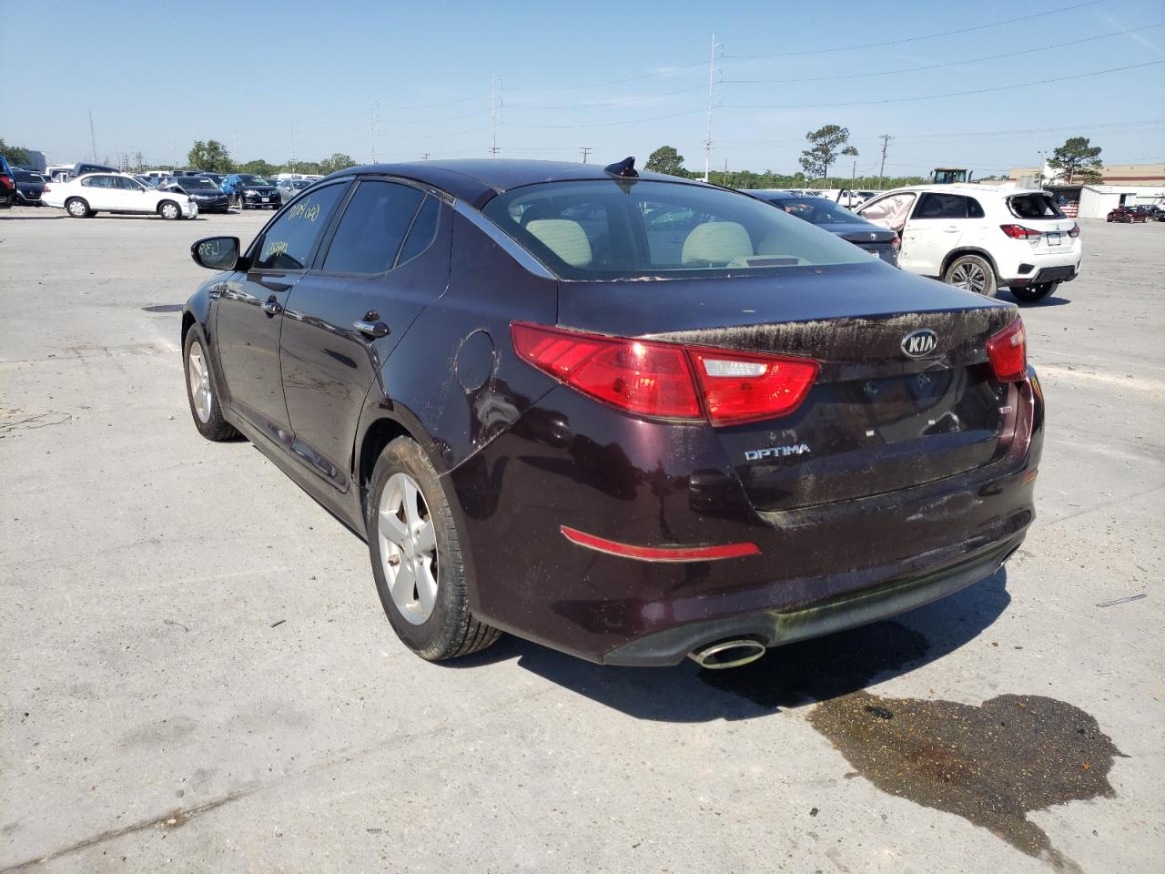 Photo 3 from auction – 2015 KIA OPTIMA LX with VIN 5XXGM4A75FG420429