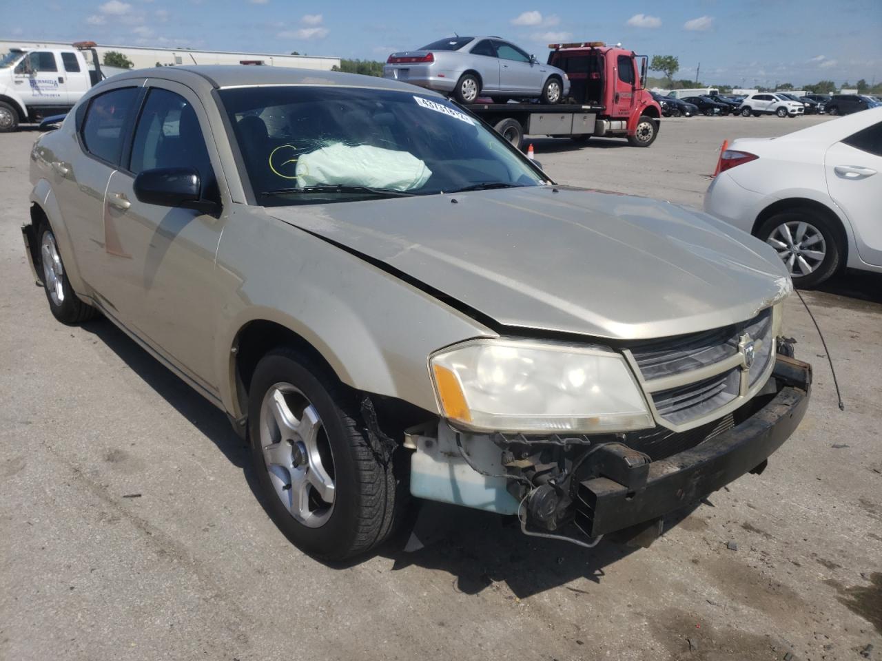 DODGE AVENGER SX 2010 with VIN 1B3CC4FB0AN124148 - Photo from auction