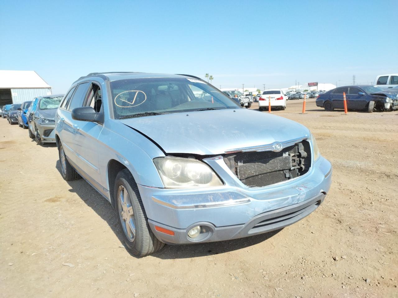 Photo 9 from auction – 2004 CHRYSLER PACIFICA with VIN 2C8GF68474R333734