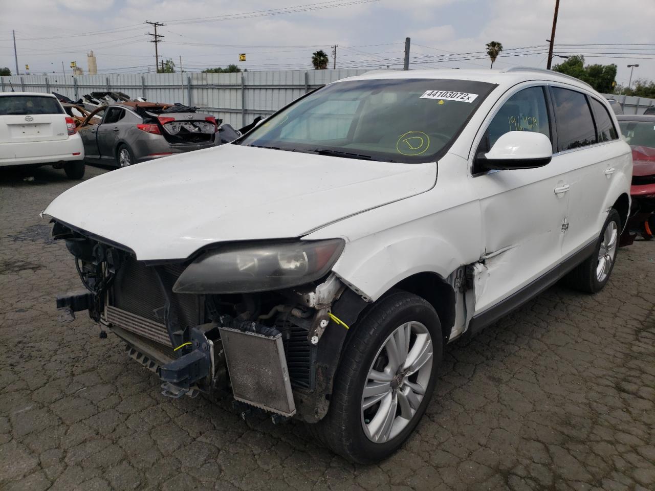 Photo 2 from auction – 2011 AUDI Q7 PREMIUM with VIN WA1CGAFE2BD004798