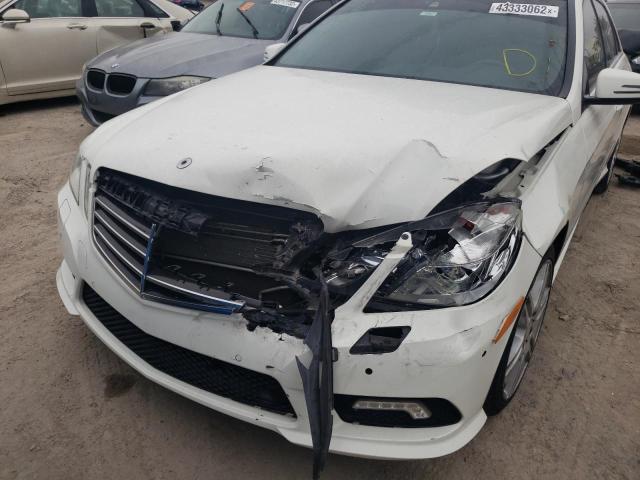Photo 9 from auction – 2010 MERCEDES-BENZ E 550 with VIN WDDHF7CB3AA176176