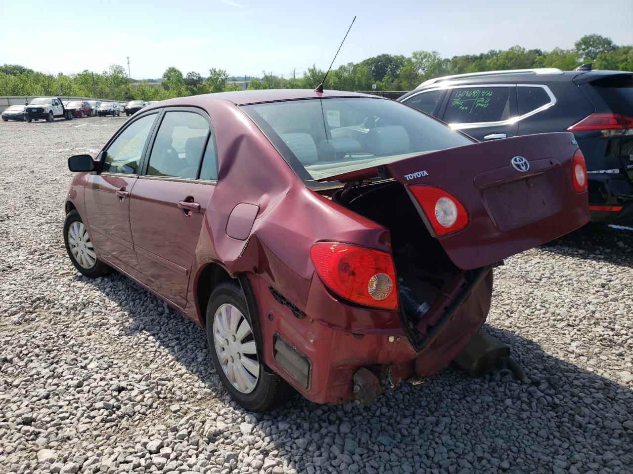 Photo 3 from auction – 2007 TOYOTA COROLLA CE with VIN 1NXBR32E67Z796762