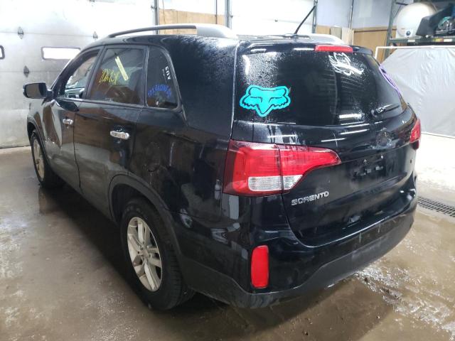 Photo 3 from auction – 2015 KIA SORENTO LX with VIN 5XYKTCA62FG610098