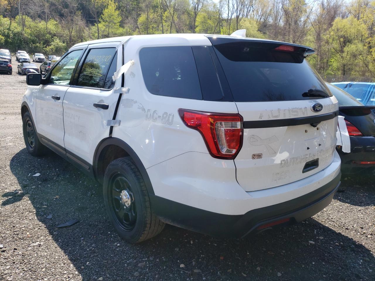 Photo 3 from auction – 2017 FORD EXPLORER P with VIN 1FM5K8AR8HGB65000