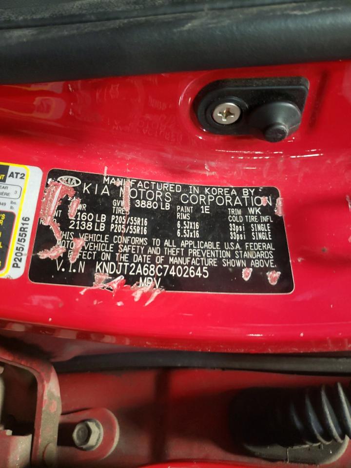 Photo 10 from auction – 2012 KIA SOUL + with VIN KNDJT2A68C7402645