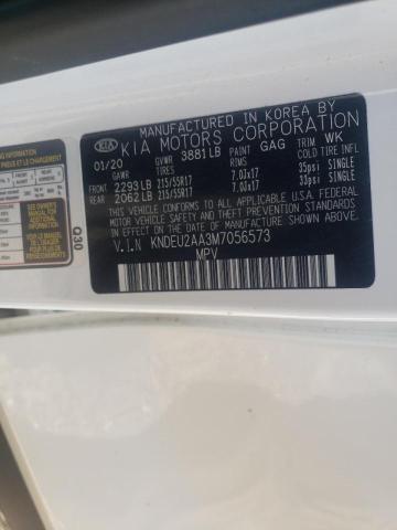 Photo 10 from auction – 2021 KIA SELTOS S with VIN KNDEU2AA3M7056573