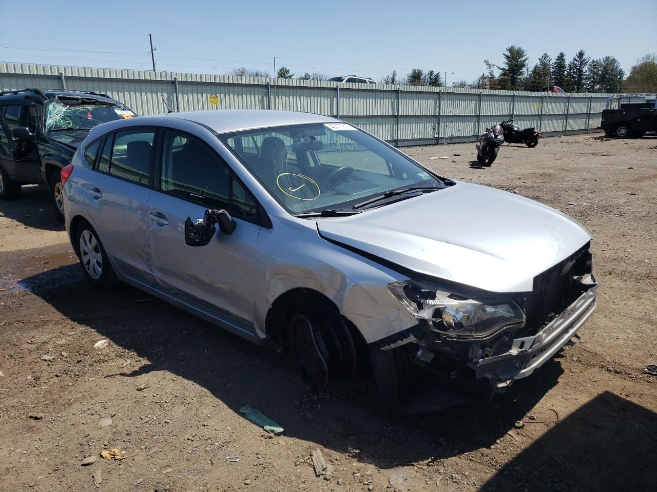 SUBARU IMPREZA 2013 with VIN JF1GPAA60DH833958 - Photo from auction